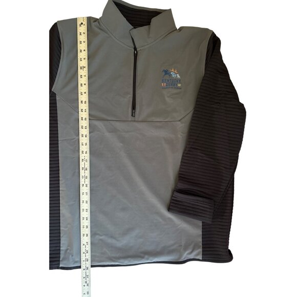 Under Armour Kentucky Derby 147 ColdGear 1/4 Zip XXL Gray & Black Pullover - Picture 7 of 7
